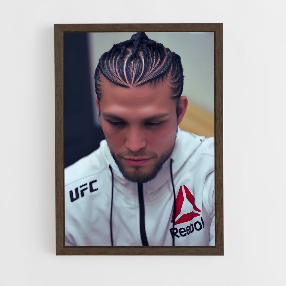 ap-brian ortega-12 cadre Bois foncé