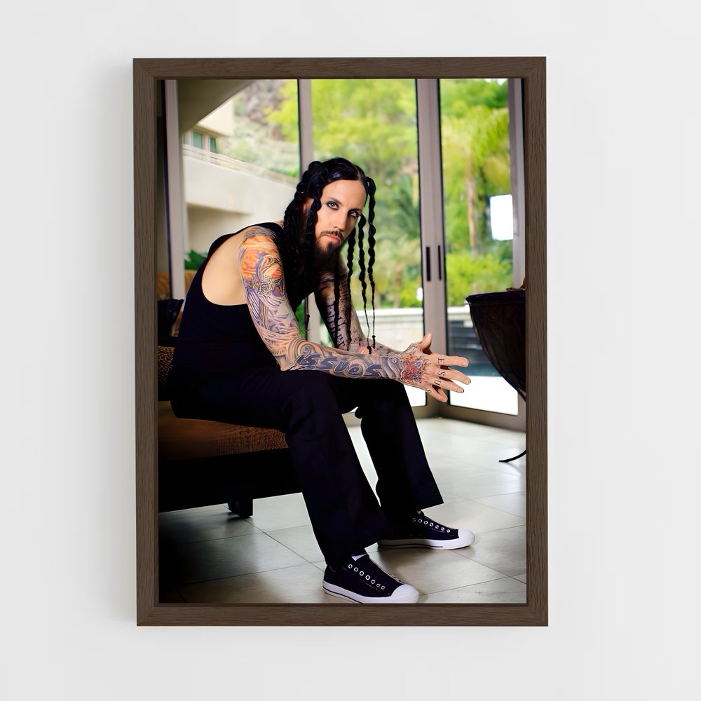 ap-brian welch-7 cadre Bois foncé