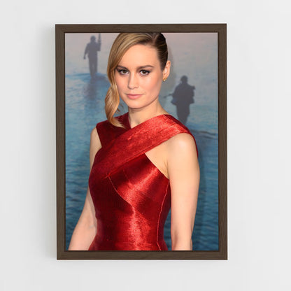 ap-brie larson-8 cadre Bois foncé