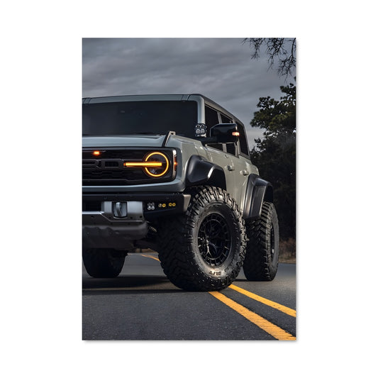 Poster Raptor Rugged