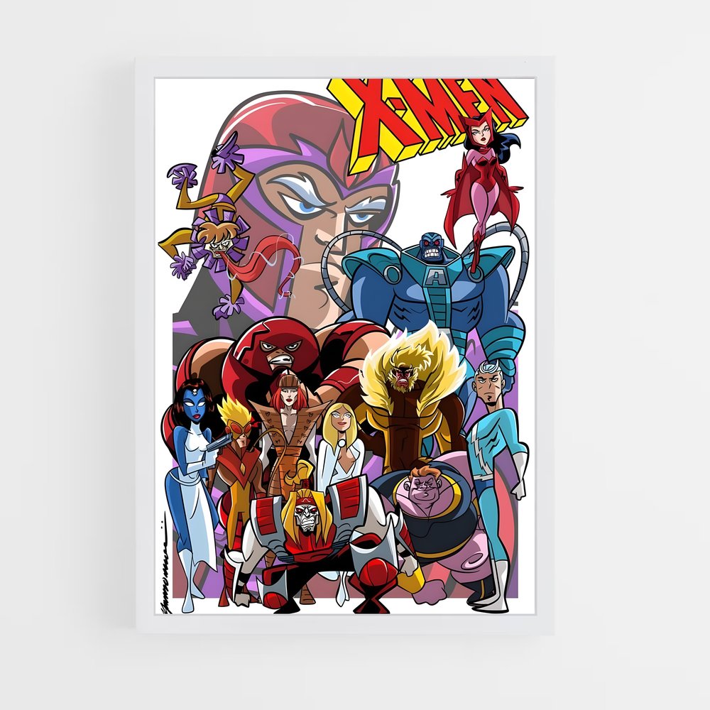 ap-brotherhood of mutants-4 cadre Blanc