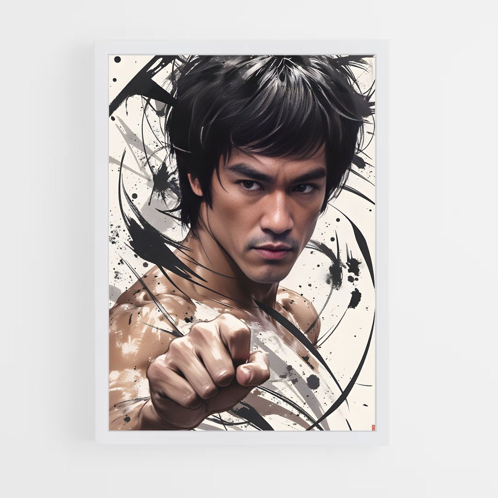 ap-bruce lee-1 cadre Blanc