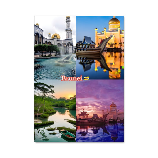 Poster Brunei Éblouissant