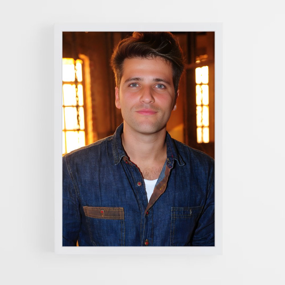 ap-bruno gagliasso-4 cadre Blanc