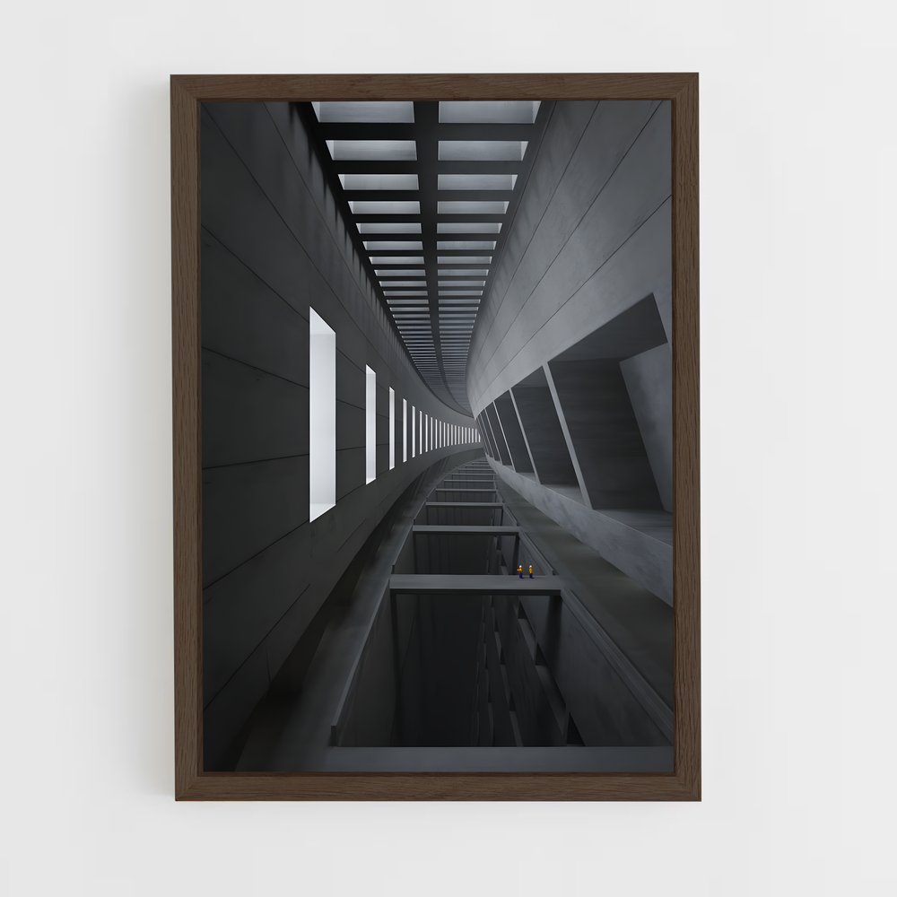 ap-brutalism-3 cadre Bois foncé