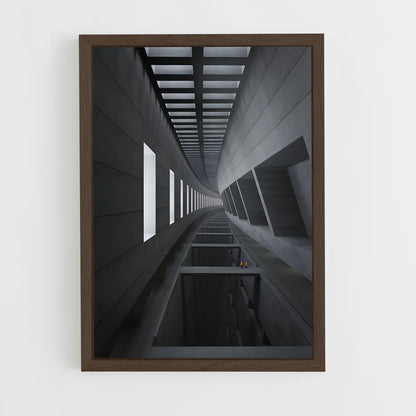 ap-brutalism-3 cadre Bois foncé
