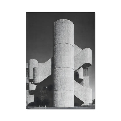Poster Architecture Monochrome
