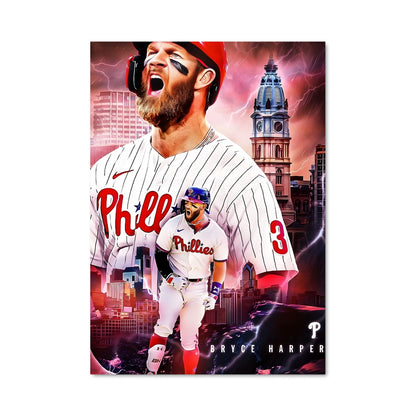 Poster Home Run Harper