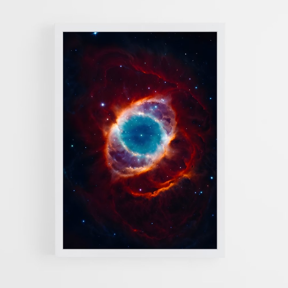 ap-bubble nebula-2 cadre Blanc