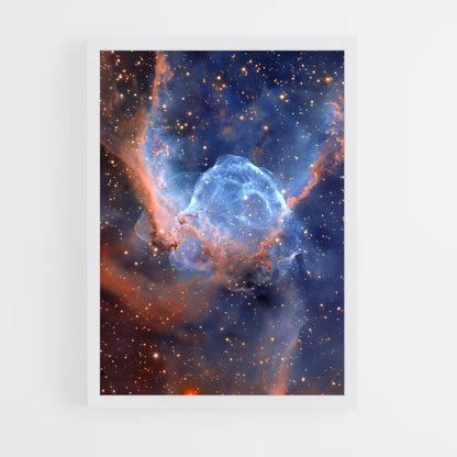 ap-bubble nebula-4 cadre Blanc