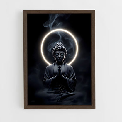 ap-buddha-2 cadre Bois foncé