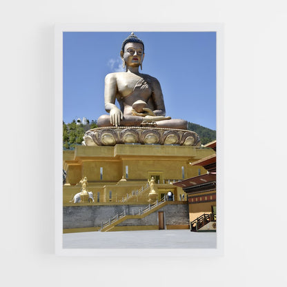 ap-buddha dordenma-1 cadre Blanc