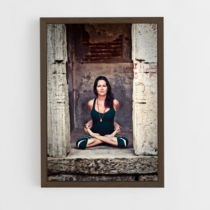 ap-buddha stretch-1 cadre Bois foncé