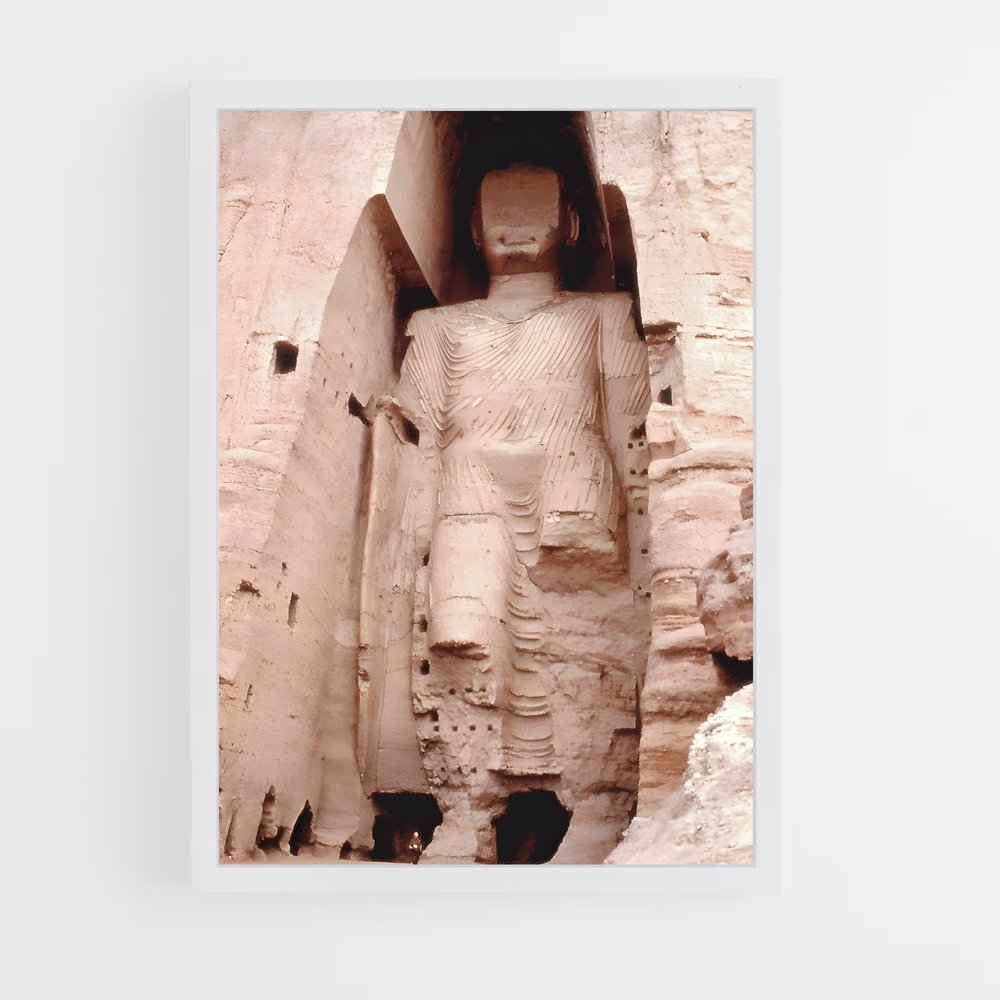 ap-buddhas of bamyan-2 cadre Blanc