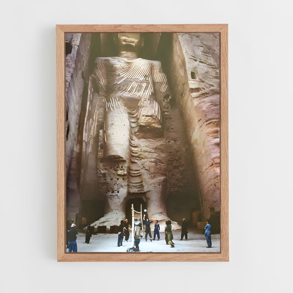 ap-buddhas of bamyan-4 cadre Bois clair