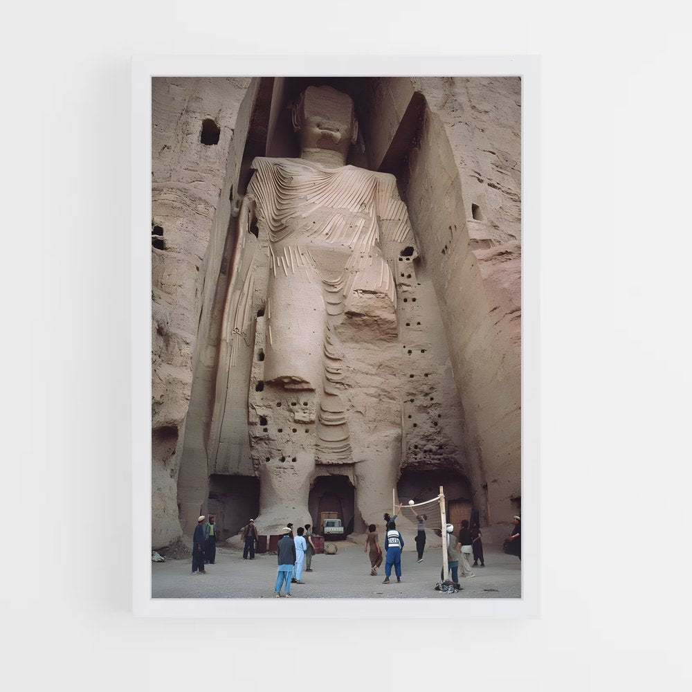ap-buddhas of bamyan-6 cadre Blanc