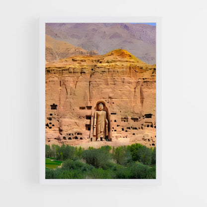 ap-buddhas of bamyan-9 cadre Blanc