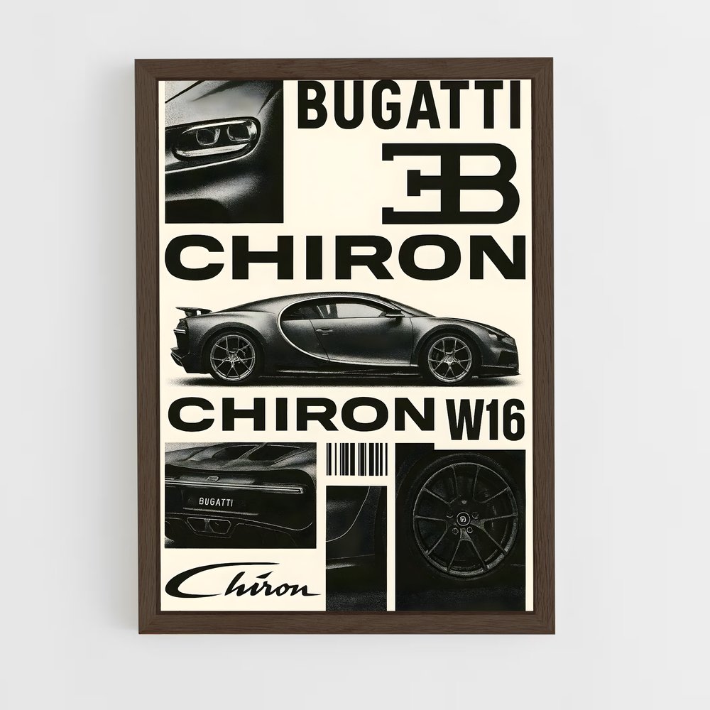 ap-bugatti-8 cadre Bois foncé