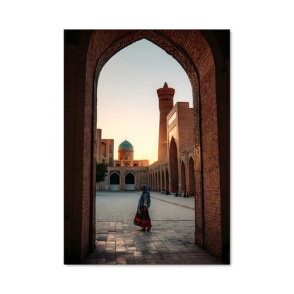 Poster La Passante de Samarkand
