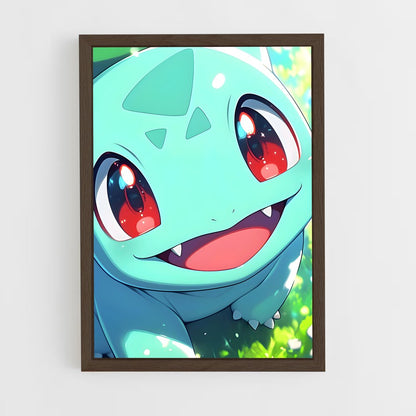 ap-bulbasaur-5 cadre Bois foncé