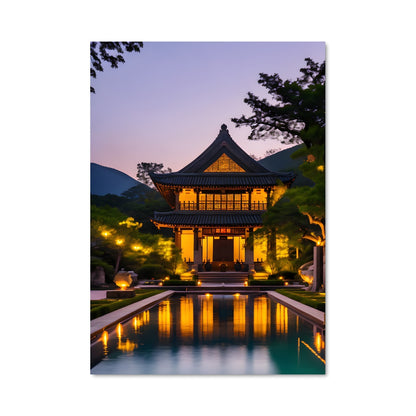 Poster Reflets de Bulguksa