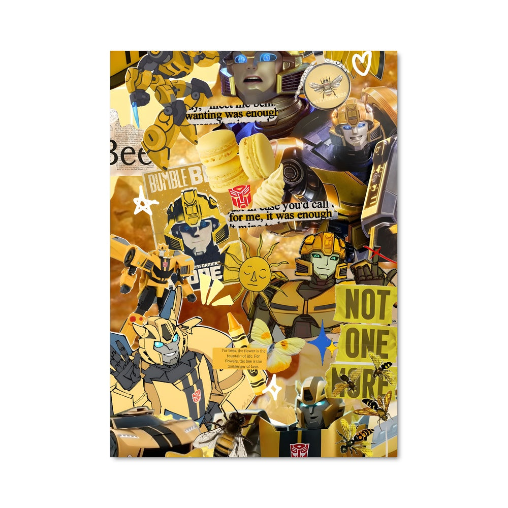 Poster Papier Mosaïque