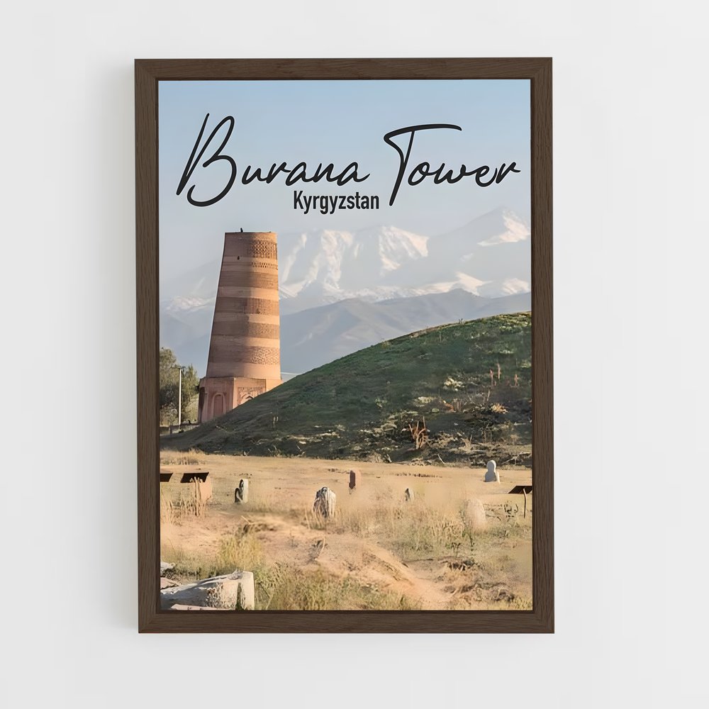 ap-burana tower-1 cadre Bois foncé