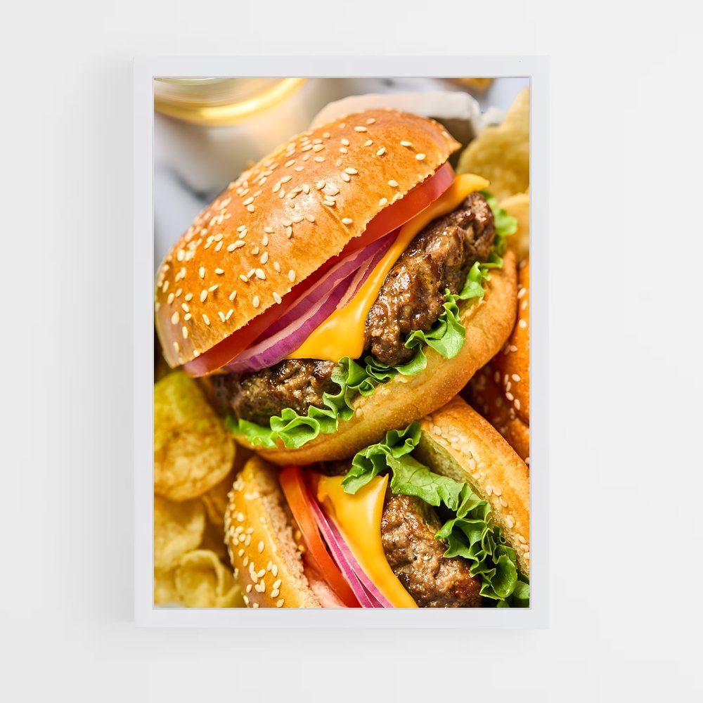 ap-burger-3 cadre Blanc