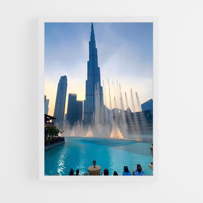 ap-burj khalifa-1 cadre Blanc