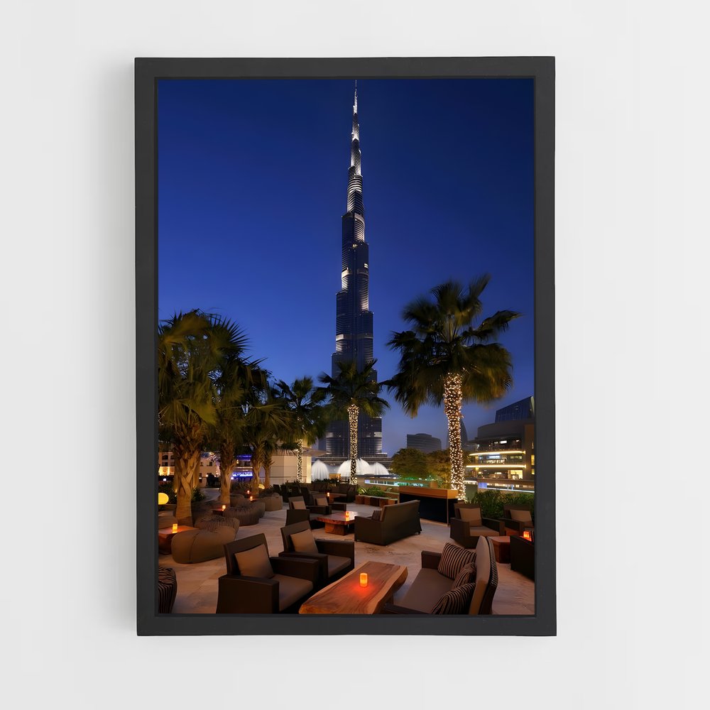 ap-burj khalifa-6 cadre Noir
