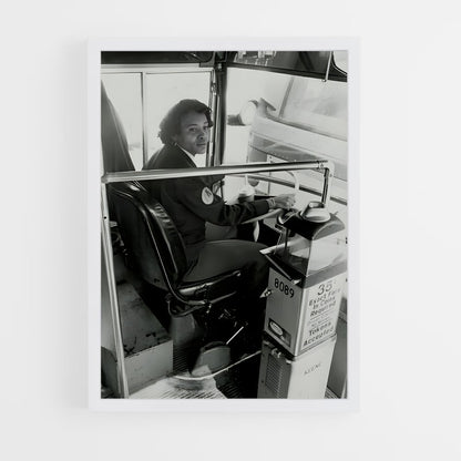 ap-bus driver-2 cadre Blanc