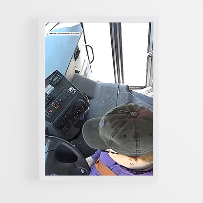 ap-bus driver-5 cadre Blanc