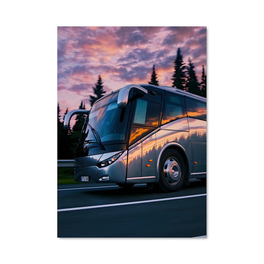 Poster Coucher de Bus