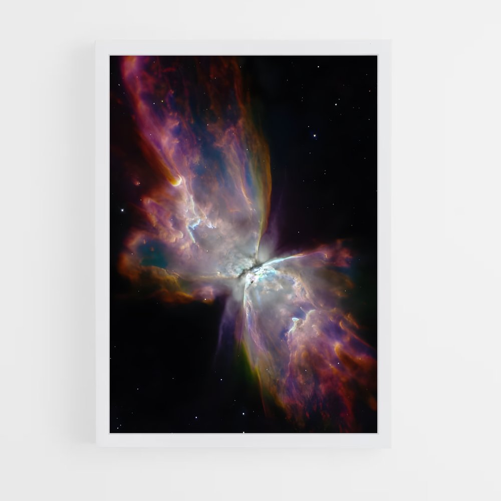 ap-butterfly nebula-3 cadre Blanc