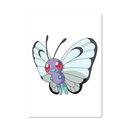 Poster Papillon Énigmatique