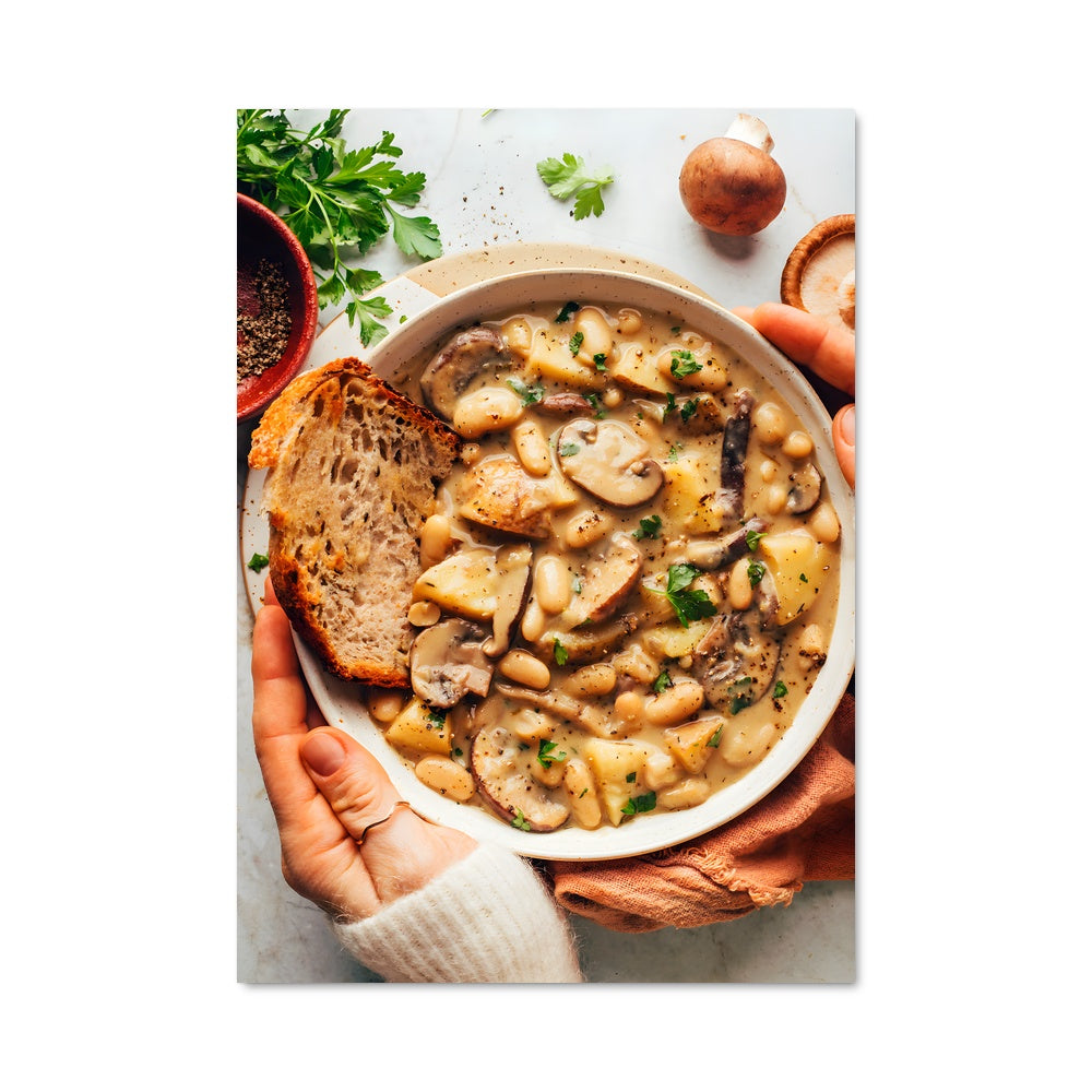 Poster Soupe aux Champignons