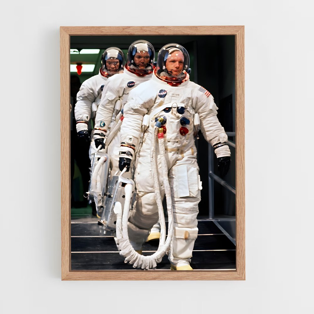 ap-buzz aldrin-8 cadre Bois clair