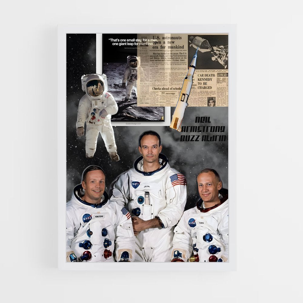 ap-buzz aldrin-9 cadre Blanc