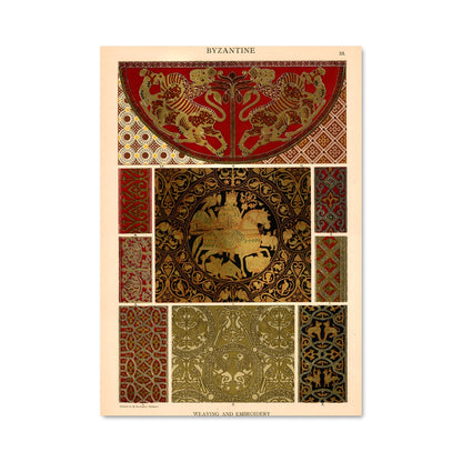 Poster Dragon Byzantin