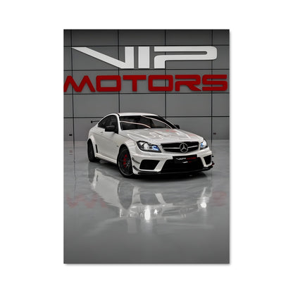 Poster GTR Noir Éblouissant