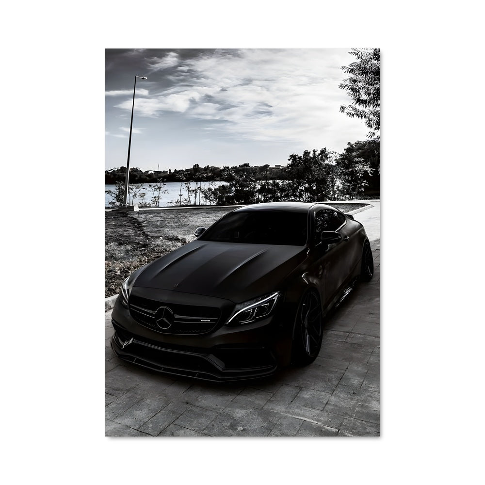 Poster C63 amg coupe 78671