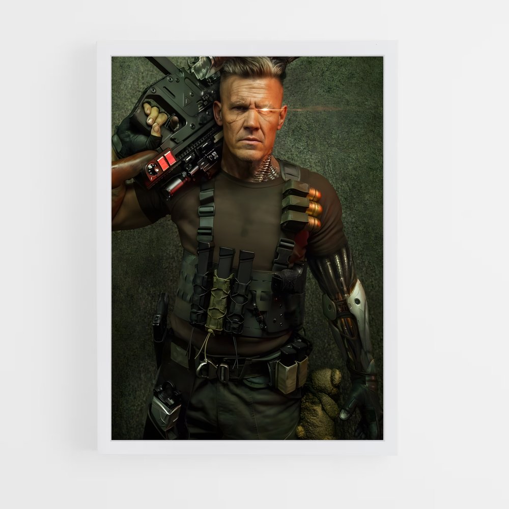 ap-cable deadpool-1 cadre Blanc