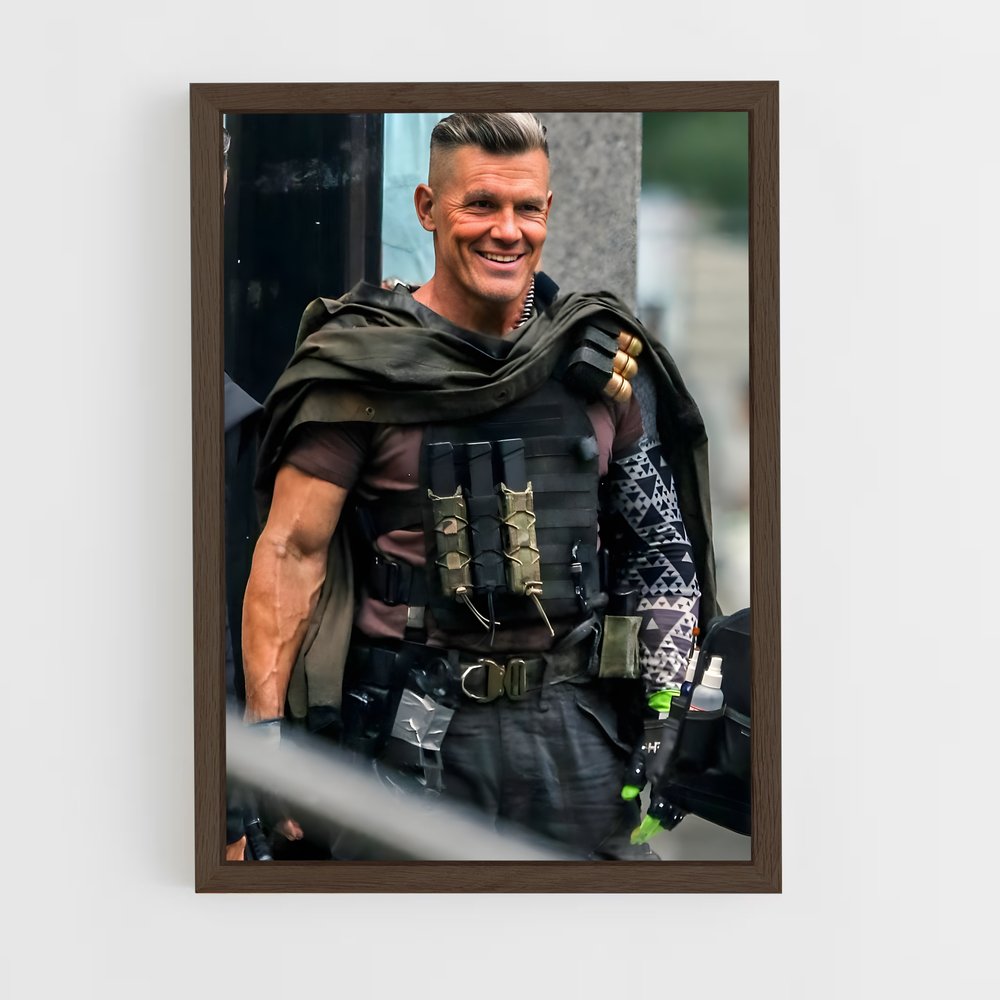 ap-cable deadpool-2 cadre Bois foncé