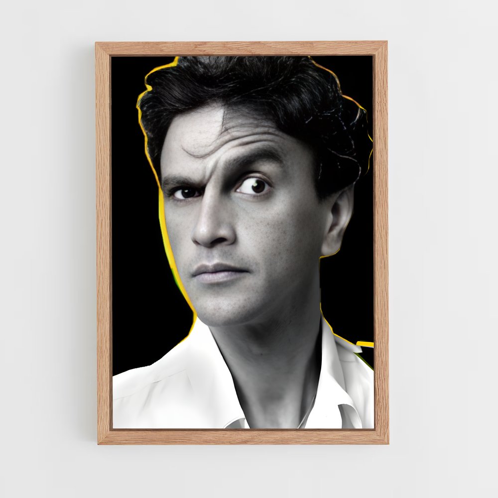 ap-caetano veloso-3 cadre Bois clair