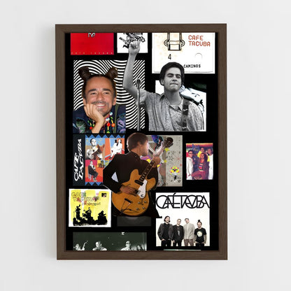 ap-cafe tacvba-7 cadre Bois foncé