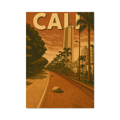 Poster Palm City Vibes
