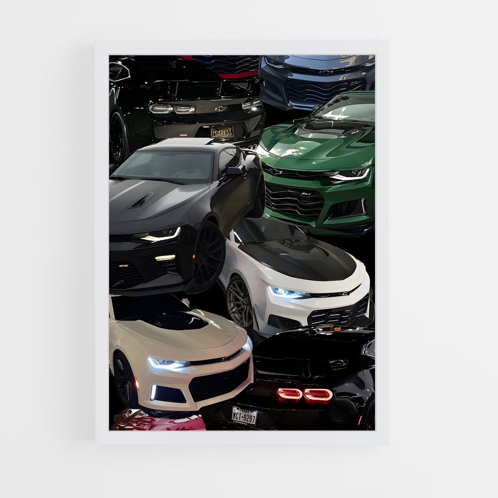 ap-camaro zl1-5 cadre Blanc