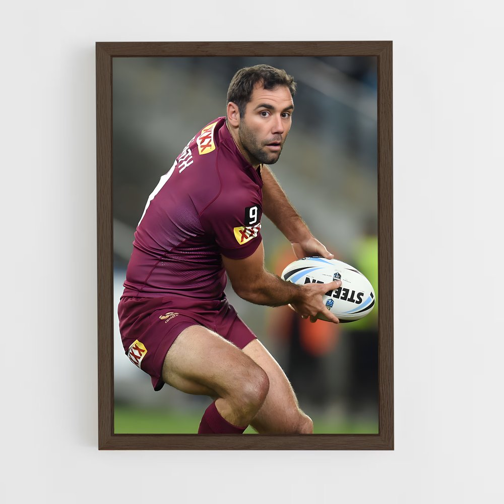 ap-cameron smith-4 cadre Bois foncé