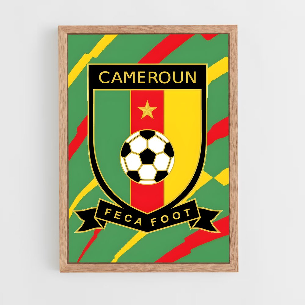 ap-cameroon national football team-3 cadre Bois clair