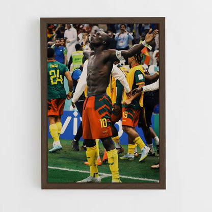ap-cameroon national football team-4 cadre Bois foncé